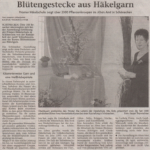 "Blütenträume" in Schönecken vom 10.03. - 28.04.2002 - Trierischer Volksfreund, 13.03.2002