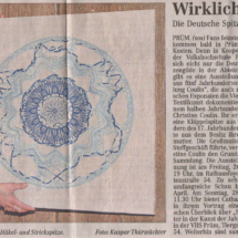 Spitzengildetagung in Prüm, februar 1999 - Trierischer Volksfreund, Prümer Zeitung, Nr. 46, 24.02.1999